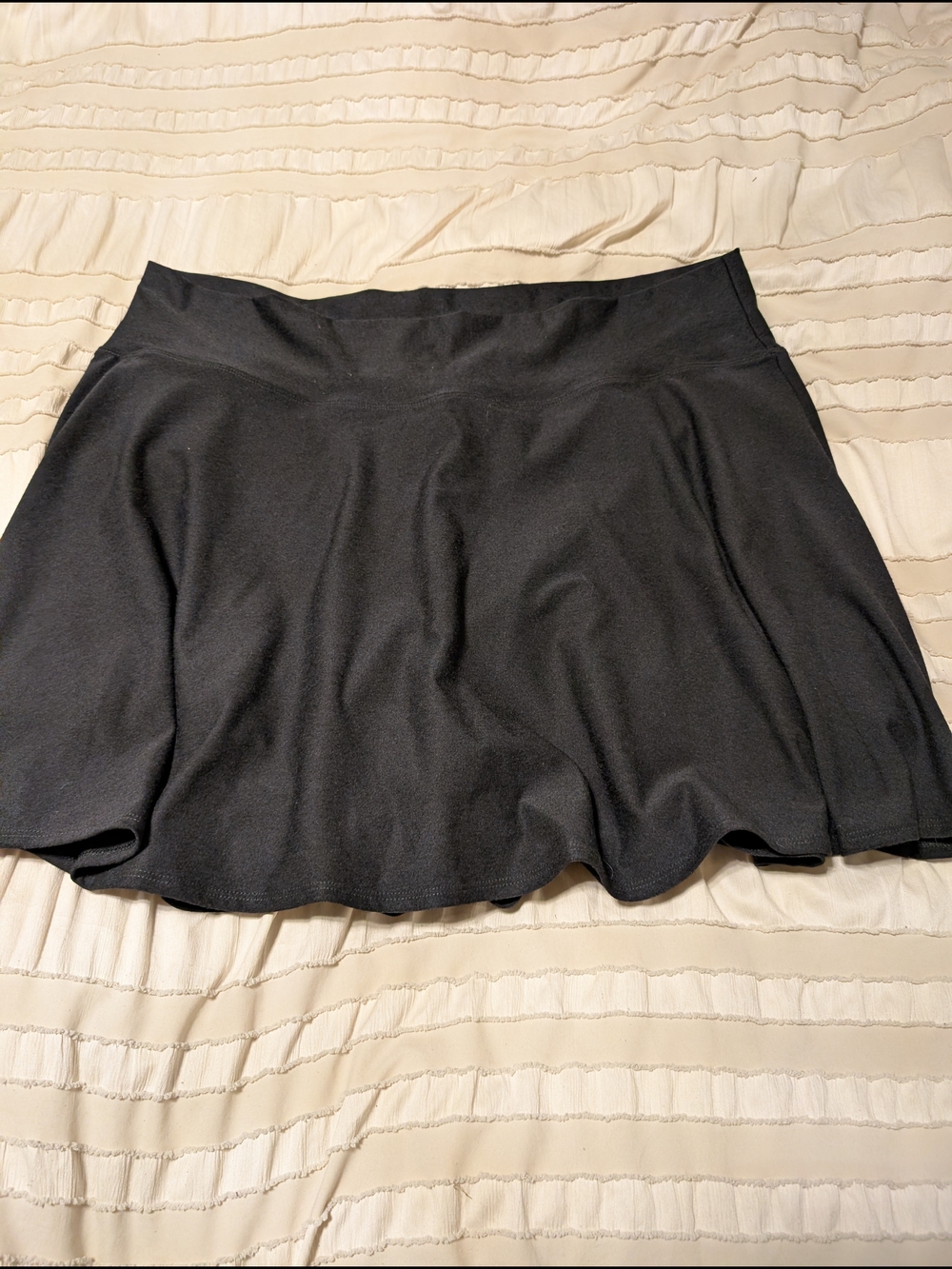 Old Navy Black Flared Skort